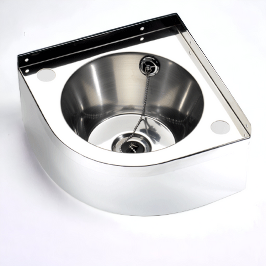 SS/CB5000 Wall Mounted Corner Wash Basin