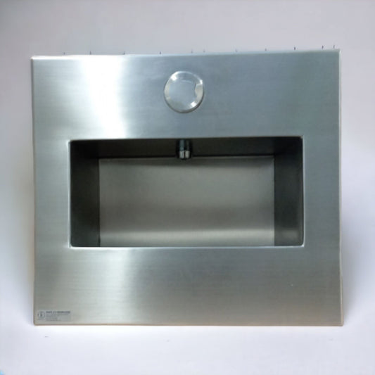 SS/RB Wall Recessed Hand Rinse Unit