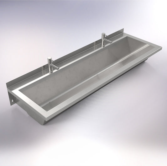 SS81 1500mm Wall Mounted Wash Trough
