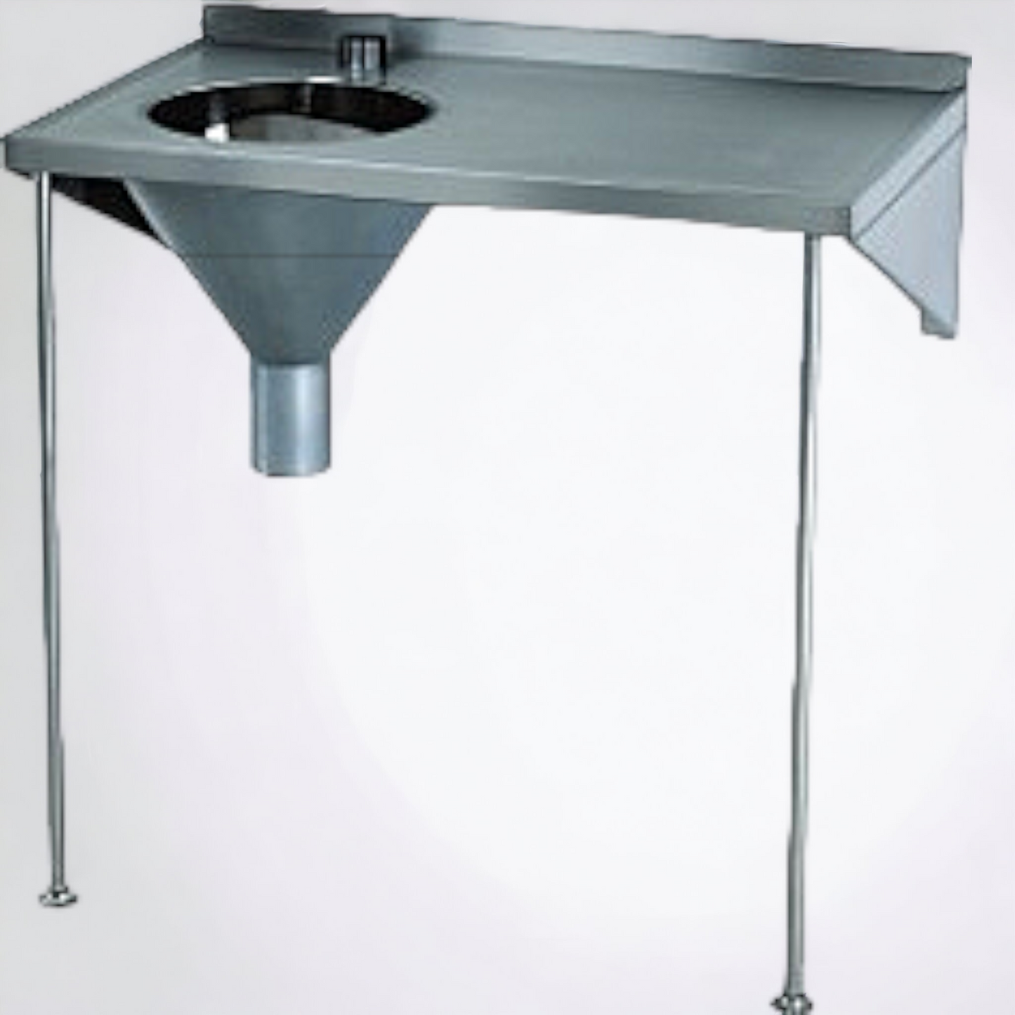 SS/SH 1000 x 600mm Top Inlet Disposal Hopper & Drainer