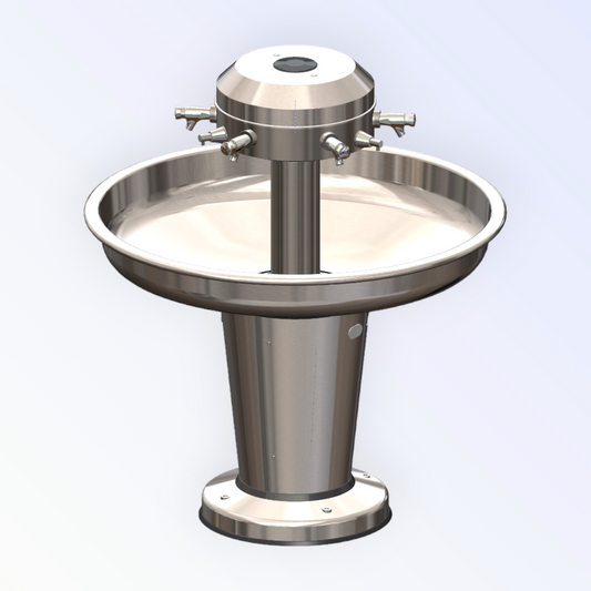 SS/M3P-113-6-85-SM4-TH+SDR  Circular Wash Fountain