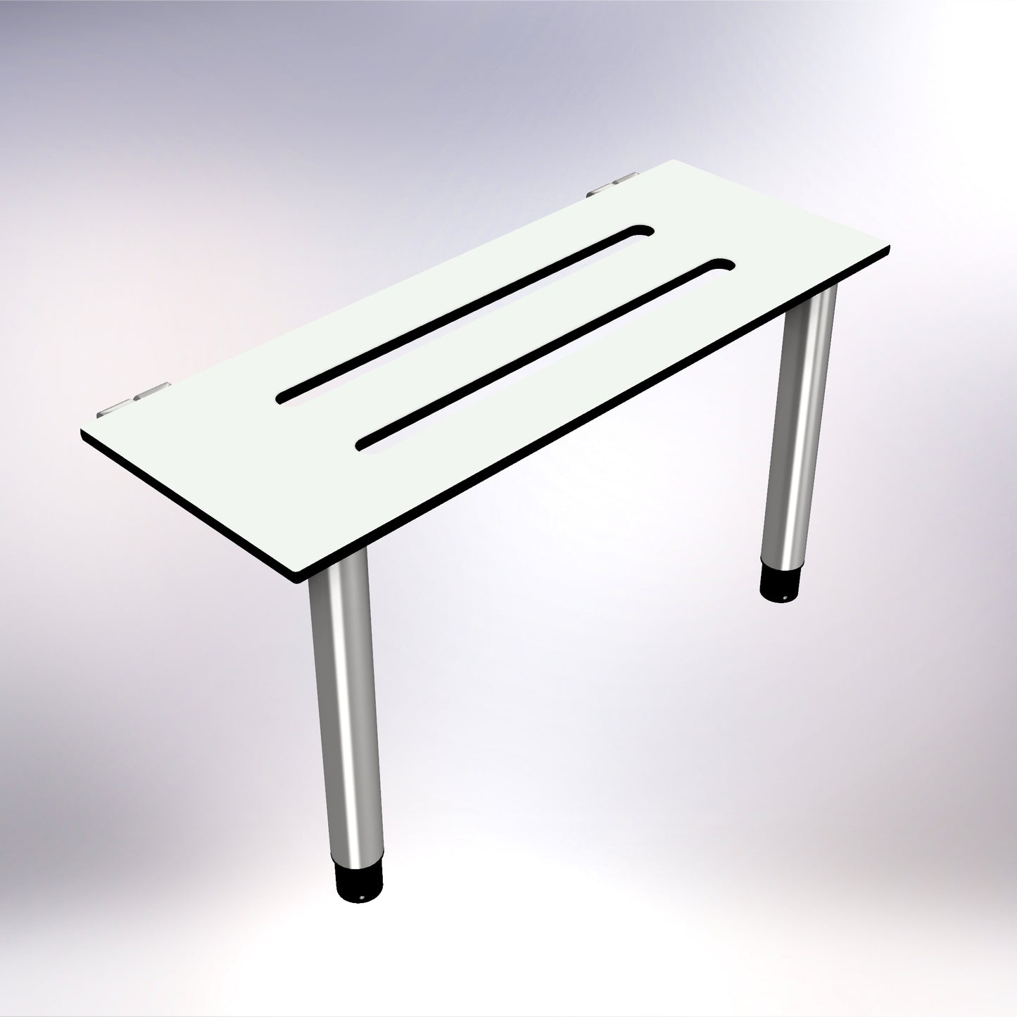 Changing Room Wall Bench Stainless Steel 800mm