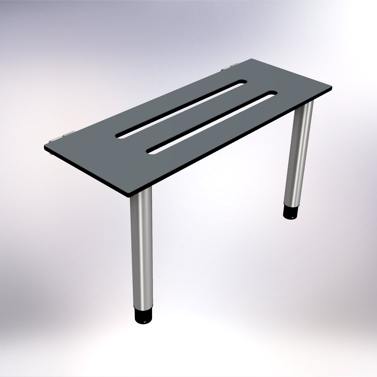 Changing Room Wall Bench Stainless Steel 800mm