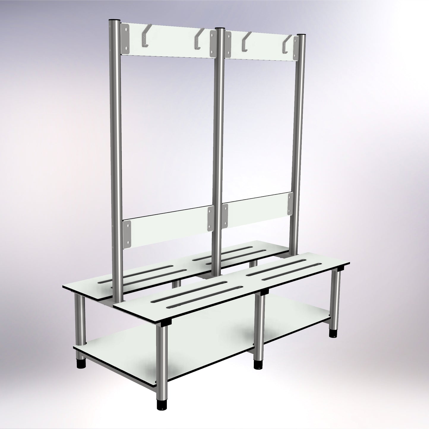 Changing Room Island Bench Stainless Steel 1450mm