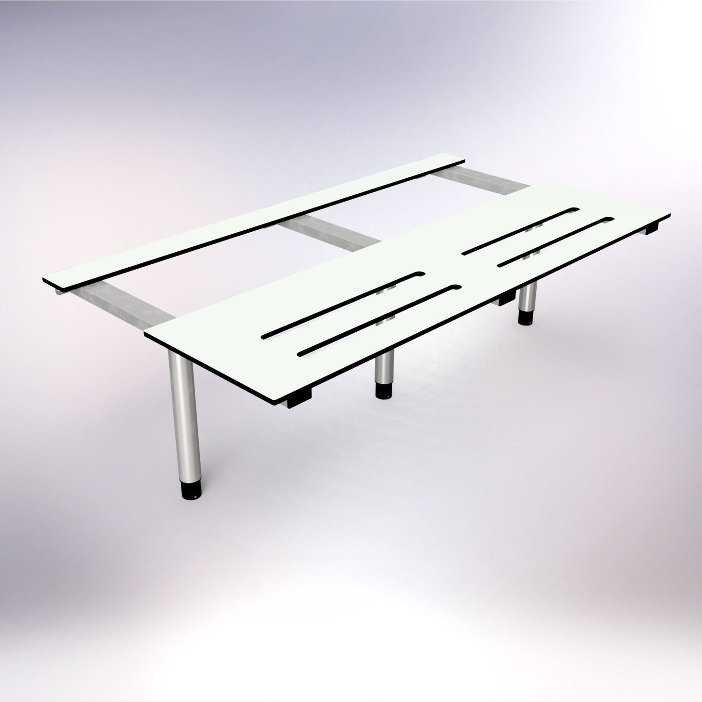 Changing Room Locker Bench Stainless Steel 1450mm