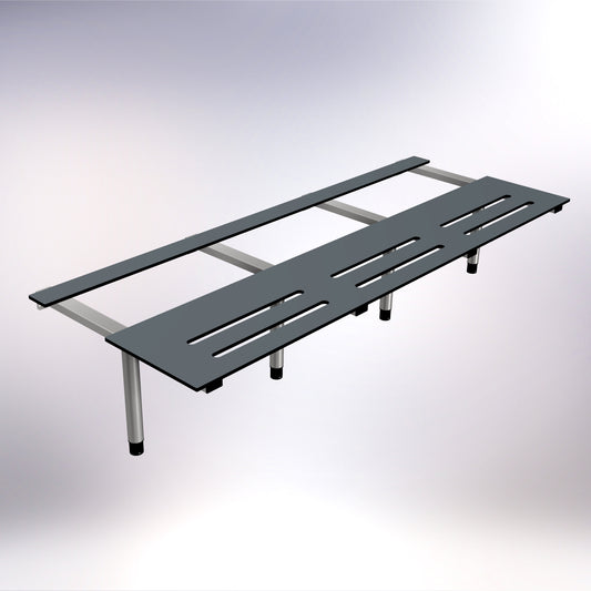 Changing Room Locker Bench Stainless Steel 2100mm