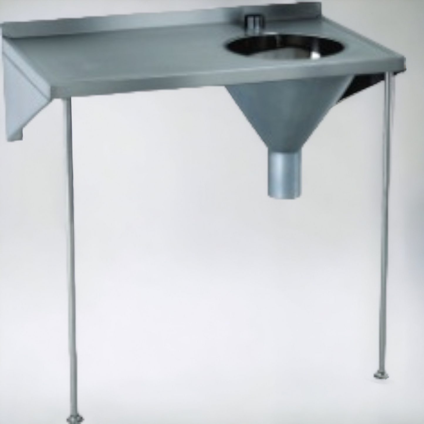 SS/SH 1000 x 600mm Top Inlet Disposal Hopper & Drainer