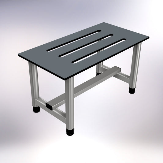 Changing Room Free Standing Bench Stainless Steel 800mm