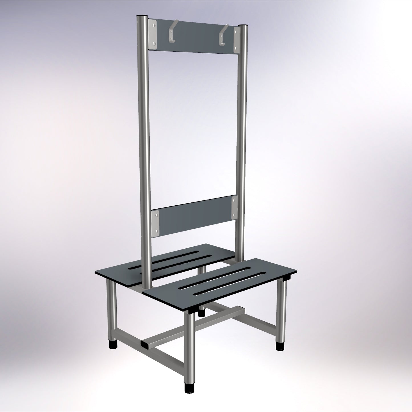 Changing Room Island Bench Stainless Steel 800mm