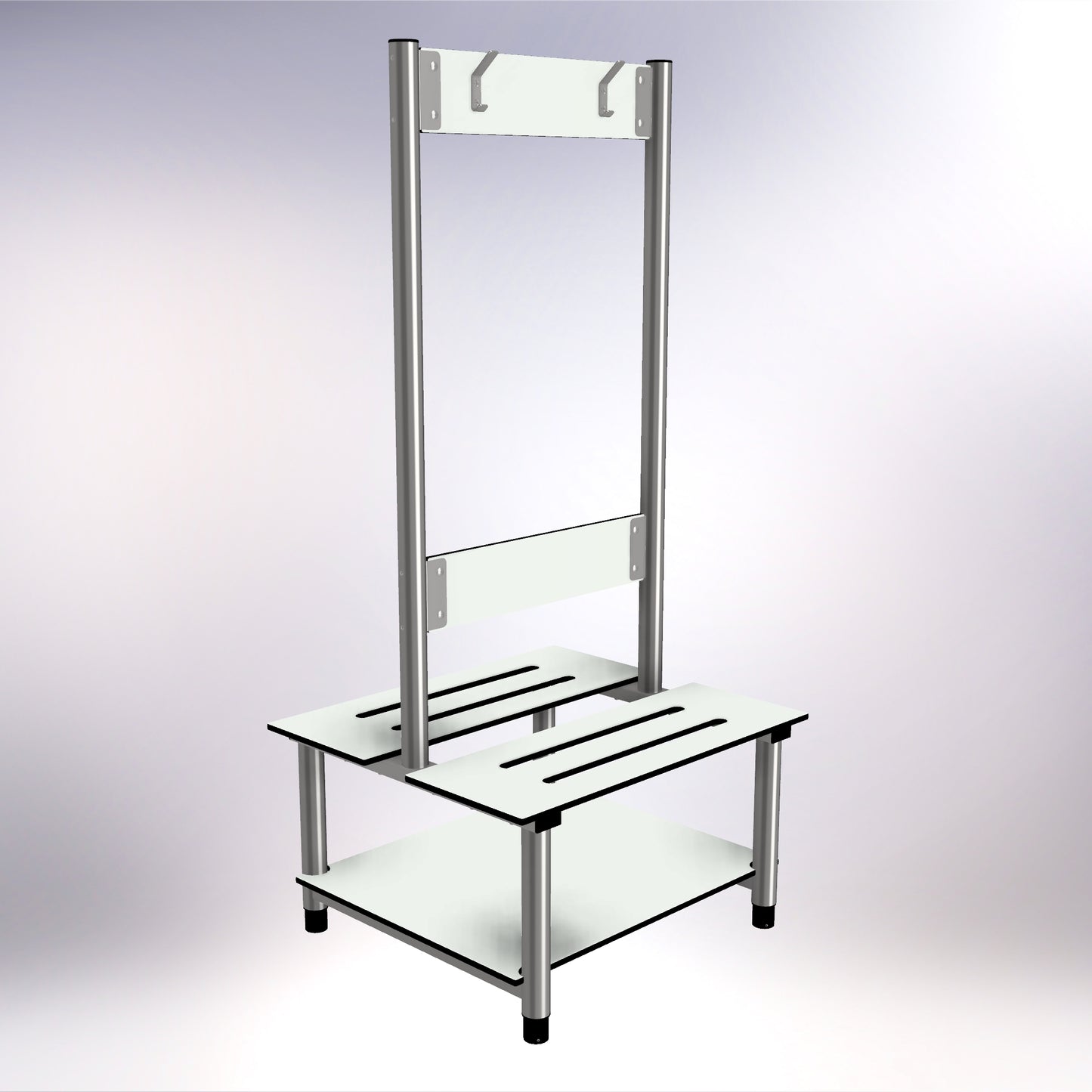 Changing Room Island Bench Stainless Steel 800mm